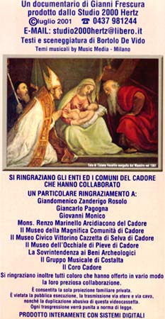 Copertina VIDEO (retro)