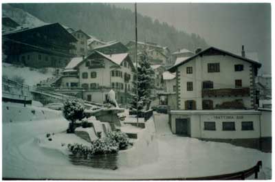 Piazza Casanova invernale